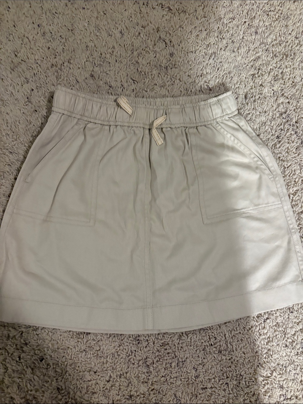 Crewcuts khaki Drawstring Pocket Skirt 14